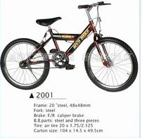 20-Inch Steel Frame Caliper Brake Bicycle