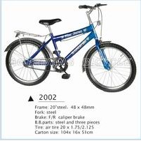 20-Inch Steel Frame Caliper Brake Bicycle