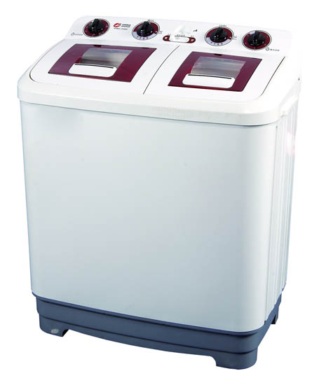 Twin Tub Washing Machine with Separate Wash and Spin Tubs