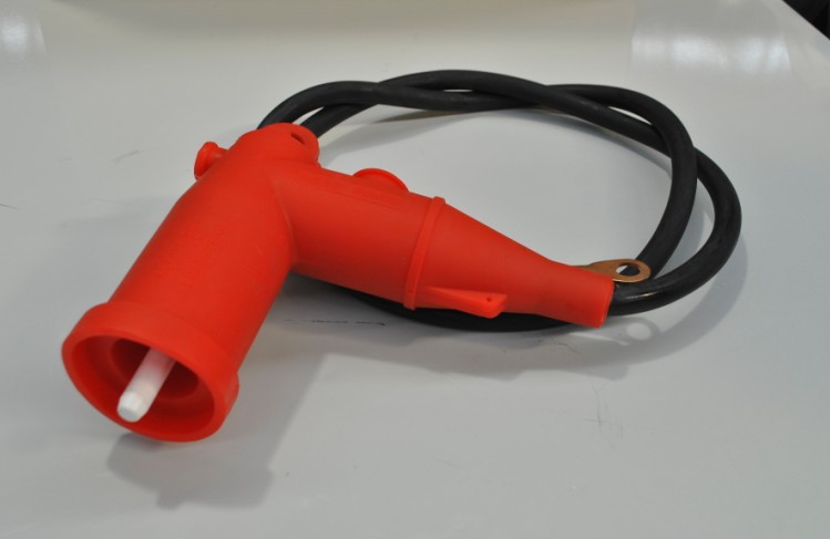 200A 15kV Grounding Elbow with Insulated Shield