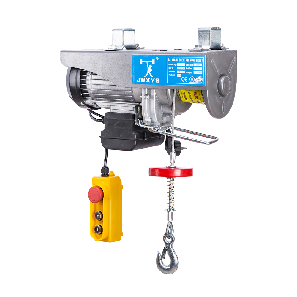 Electric Wire Rope Hoist, 200kg-1200kg Capacity, 3M Lift Height