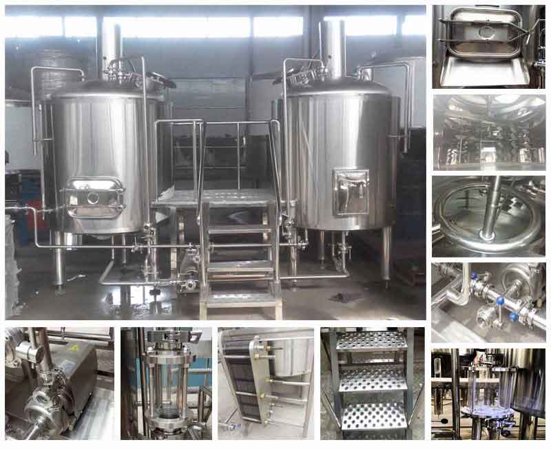 Integrated brewhouse system