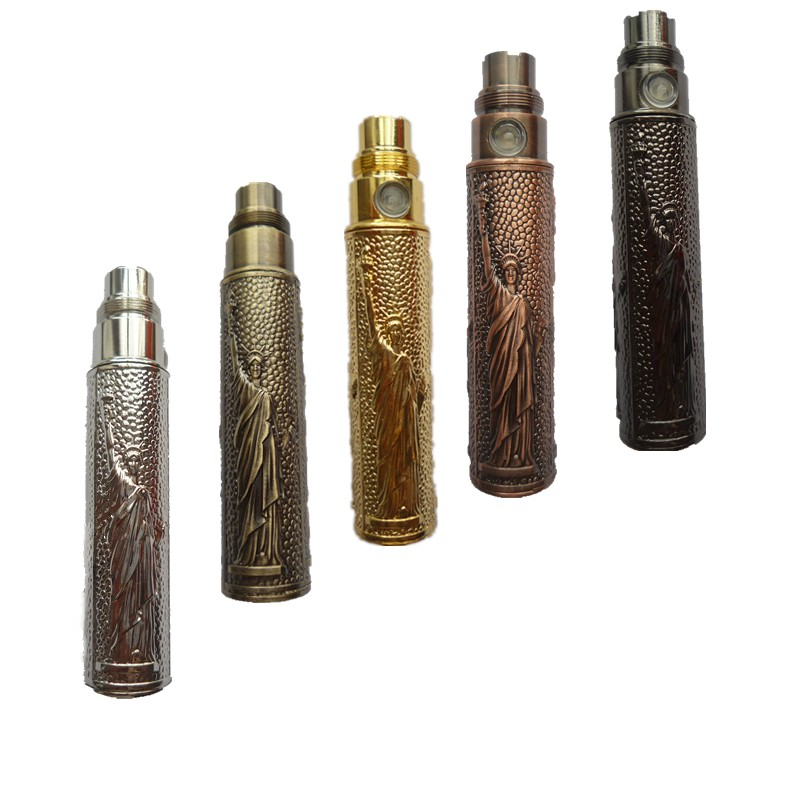 Electronic Cigarette Battery with Statue of Liberty Pattern