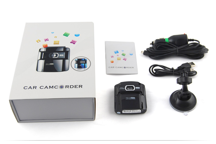 Full product kit including mount and charger