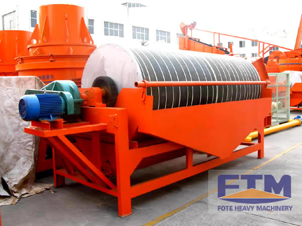 Mining Magnetic Drum Separator for Material Recovery