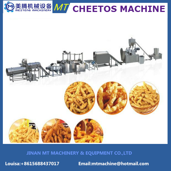 Corn Curl Extrusion Machine