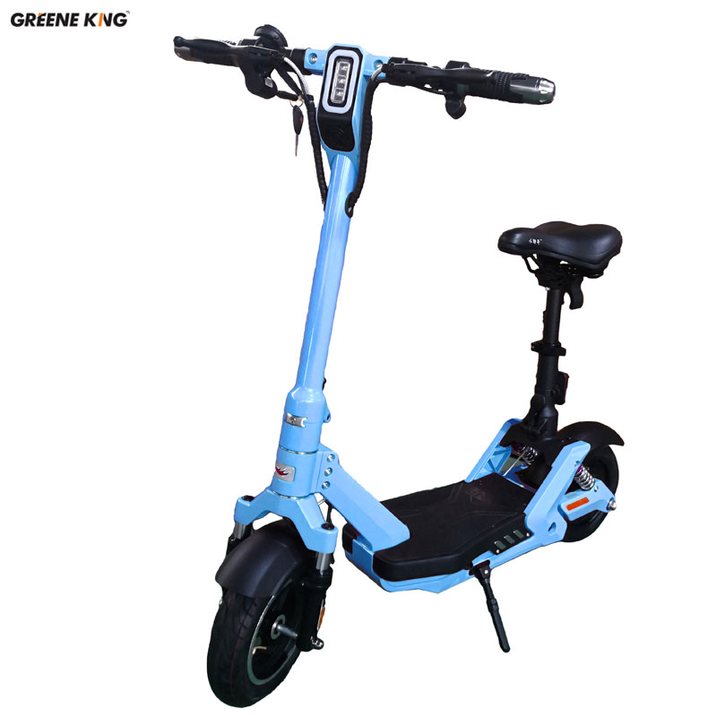 2020 CE 50kms range magnesium alloy electric folding scooter for adults with seat S1 - Image 2