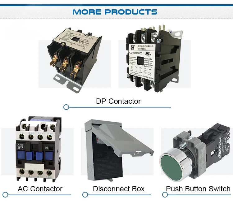 Range of electrical control components