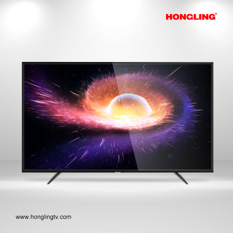 2020 New Design Flat TV SKD CKD/LED smart TV Monitor - Image 2