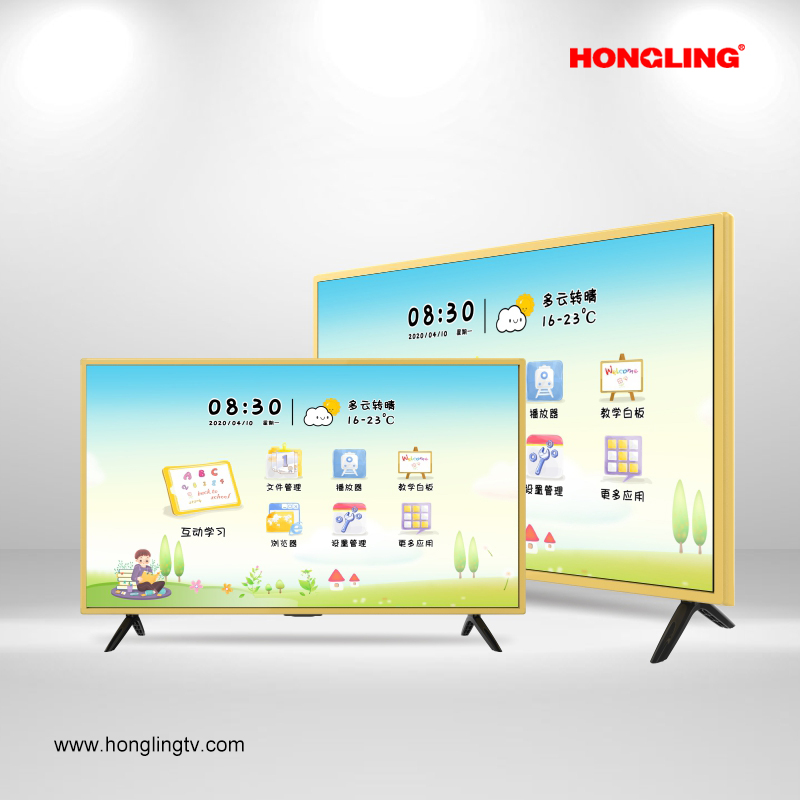 2020 New Design Multi-interactive education flat panel Multi-media touch screen tv high-end touch sc - Image 2
