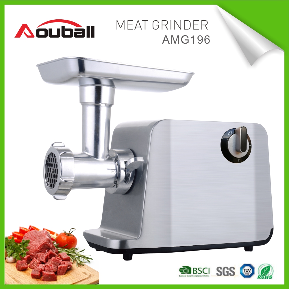 AMG196 Electric Meat Grinder with Aluminum Housing