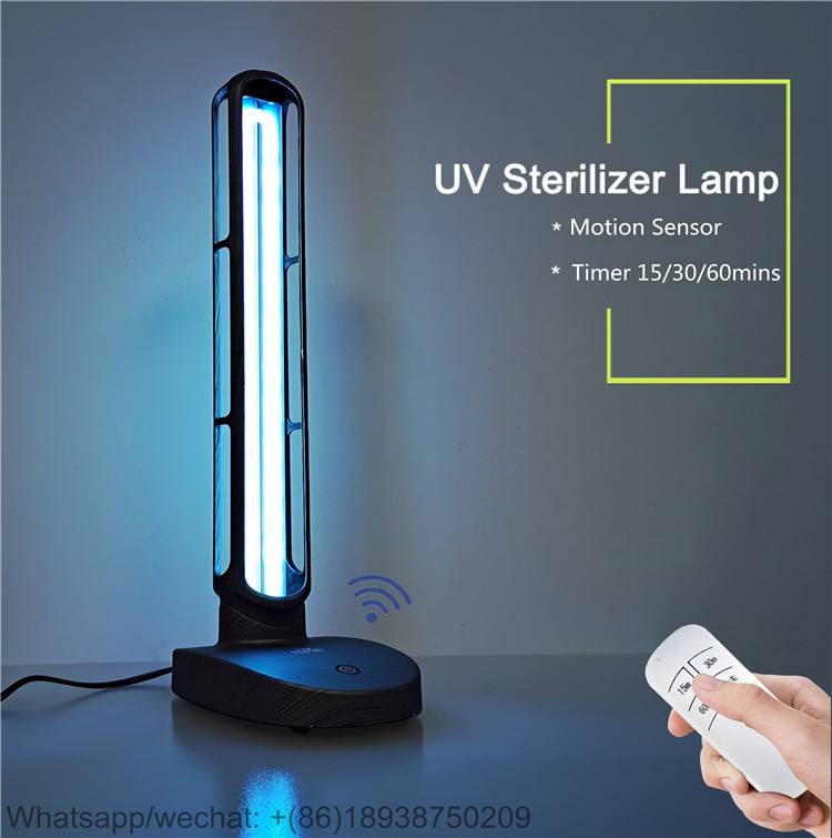 2020 New Launched 36W Remote Control Ultraviolet Sterilizing UV Disinfection Light with Inbuilt Motion Sensor - Image 2