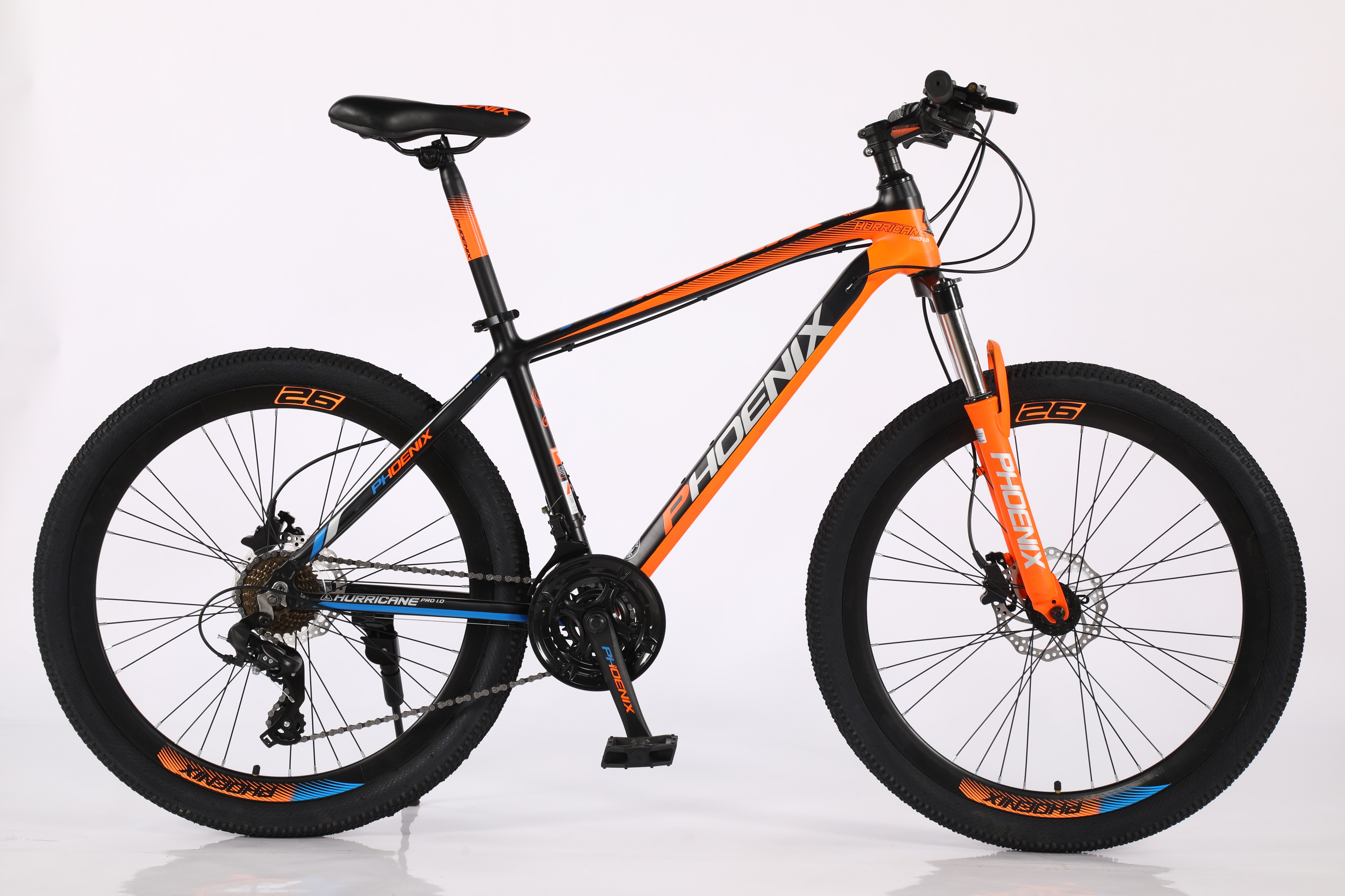 2020 PHOENIX China Red 26inch MTB Smooth Welding with R Glue Sticker Hydro Brake - Image 3