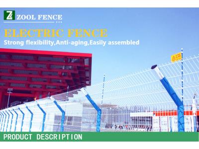 2021 Newest Design Security Boundary Protective Electric Fencing for Living Areas School G - Image 3
