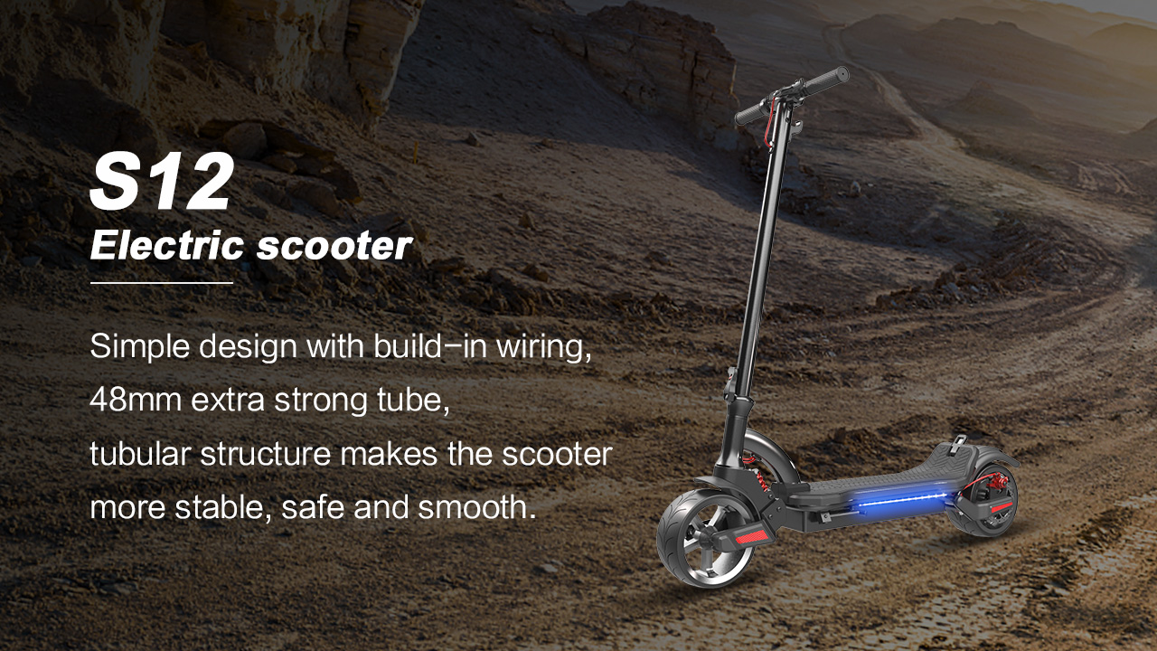 S12 Electric scooter frame design