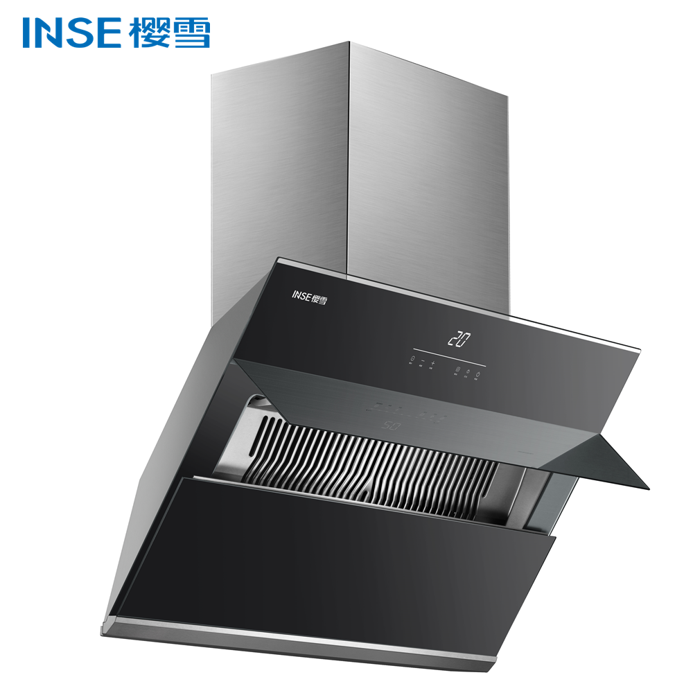 2022 new design modern kitchen smart linkage cooker range hood CXW-220-ZC1903(B) - Image 2