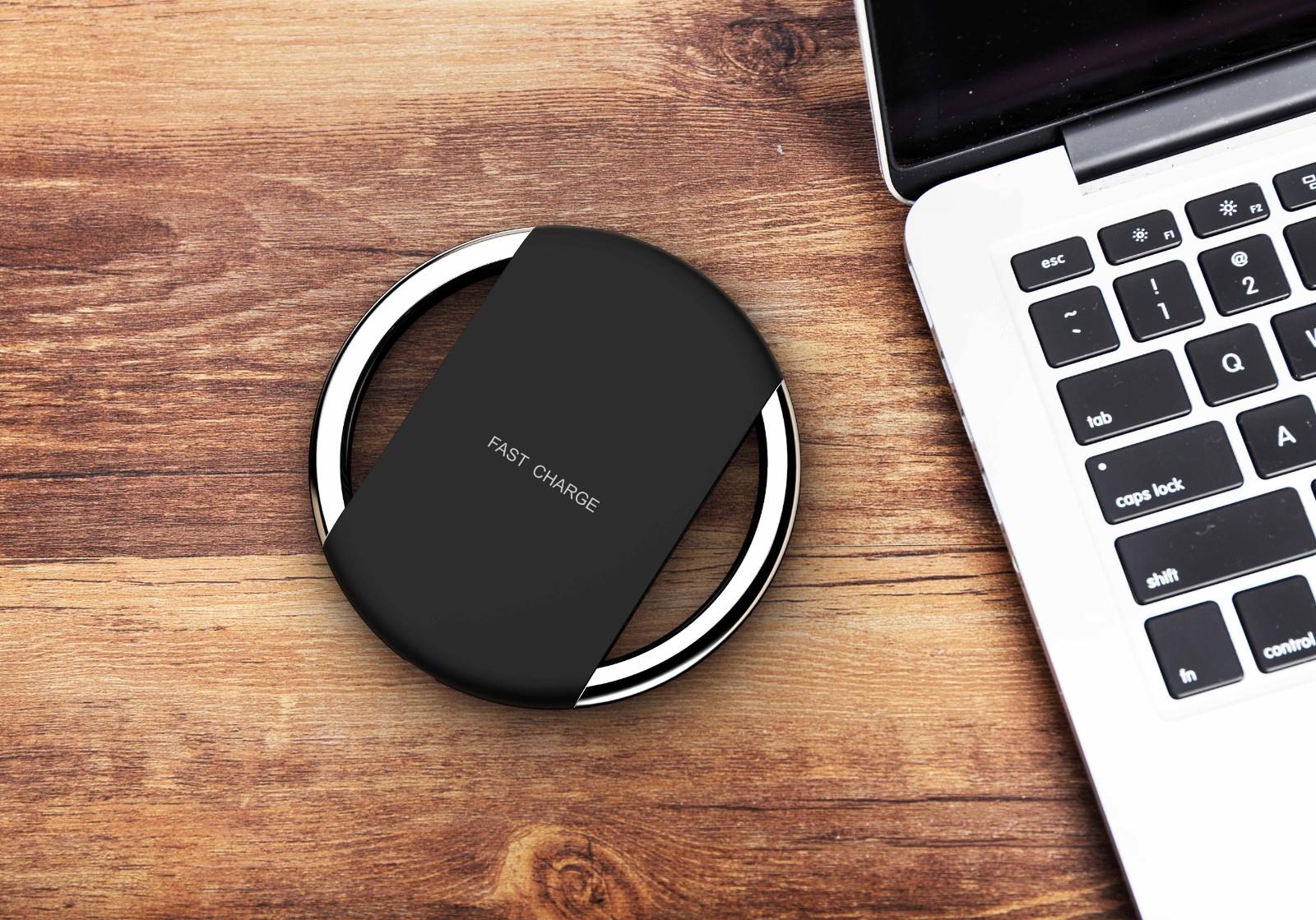 2022 Zinc Alloy Wireless Chargers Pad For iPhone Wireless Charging Holder For TWS Earbuds - Image 3