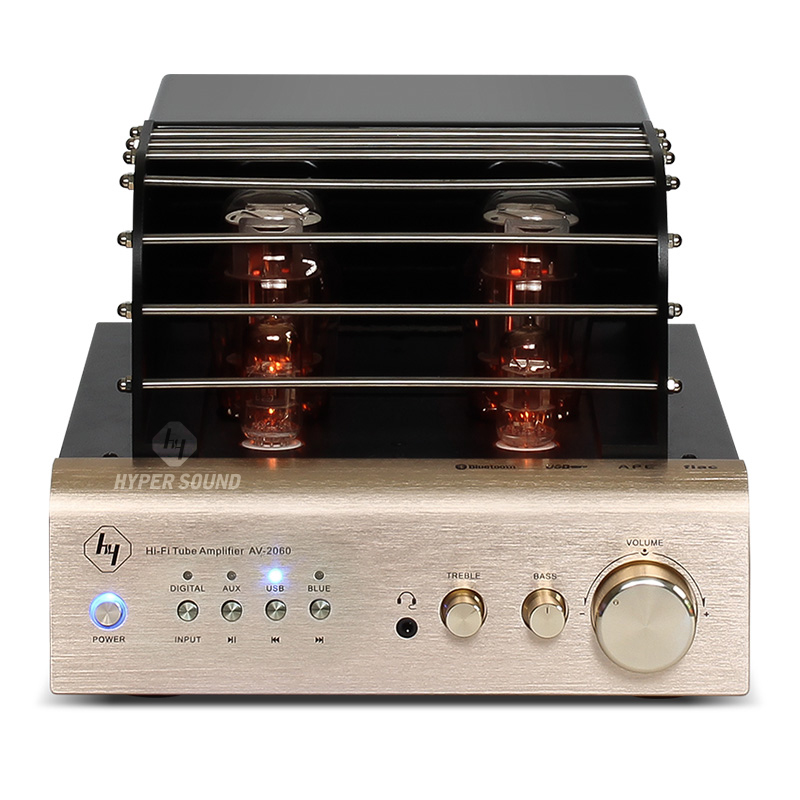 2.0CH HIFI HD High Power Lossless 80W Tube Amplifier - Image 2
