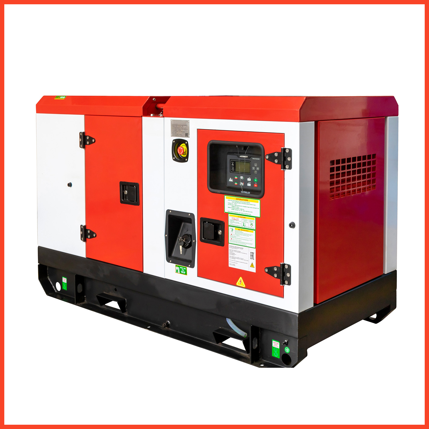 20kVA/16kW SILENT type Diesel Generator - Image 3