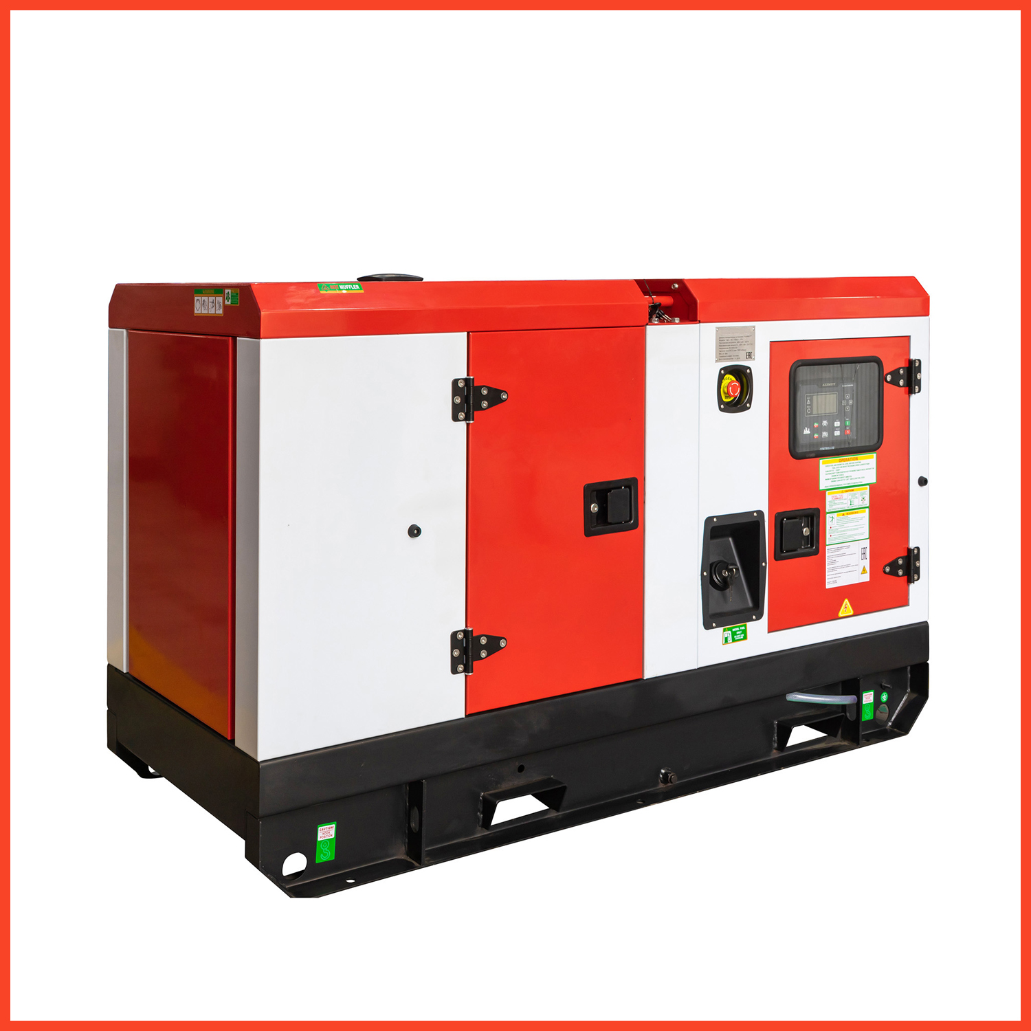 20kVA/16kW SILENT type Diesel Generator - Image 2