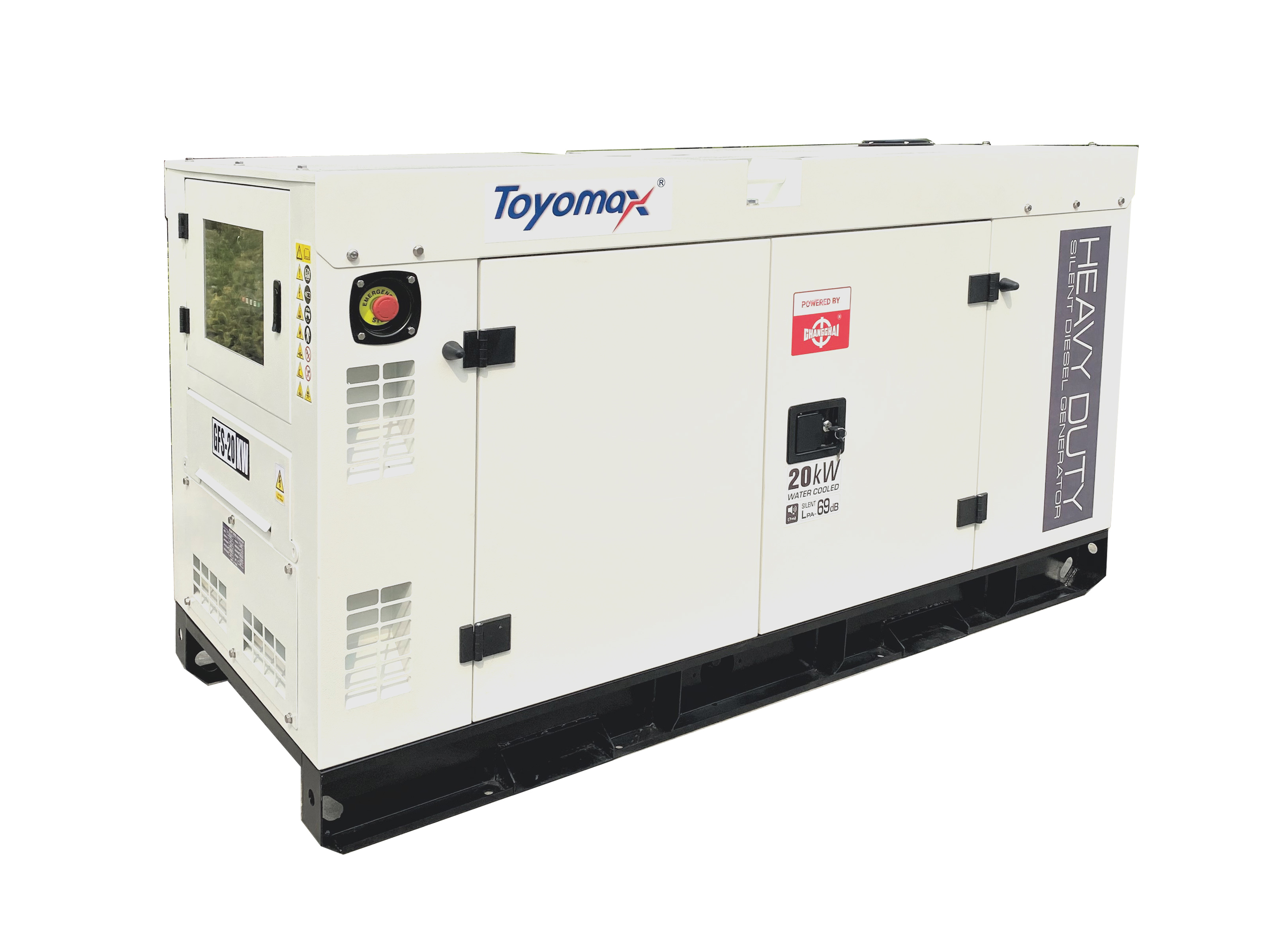 20KW SILENT DIESEL GENERATOR - Image 3