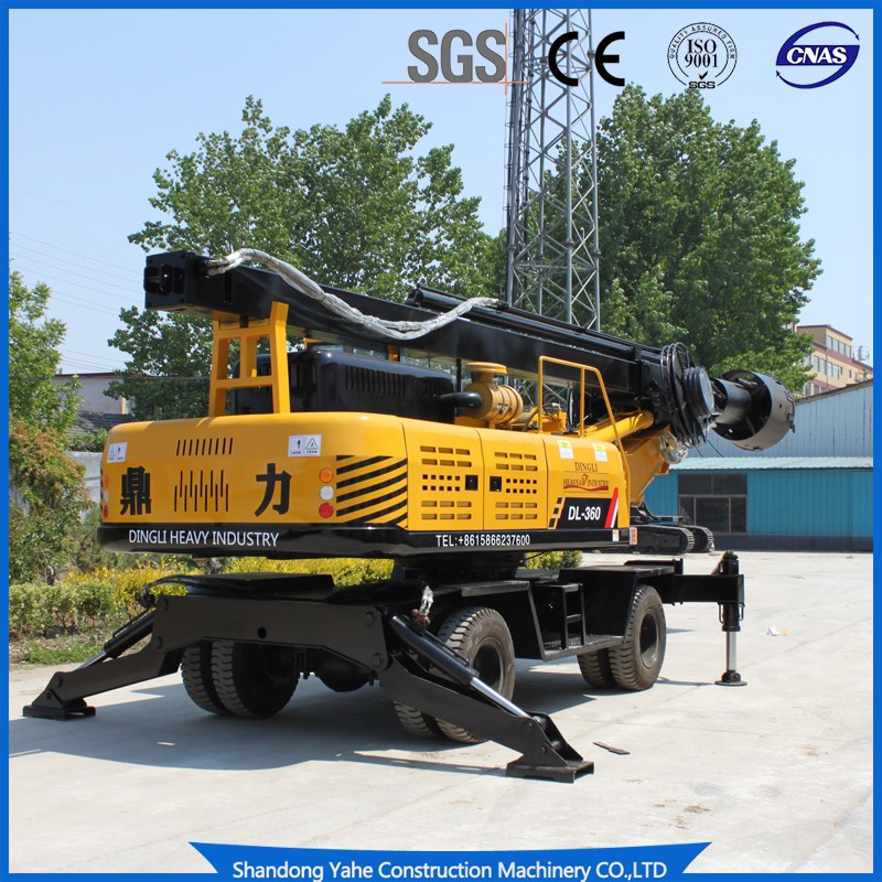 20m suqare rod wheel type rotary drilling rig - Image 2
