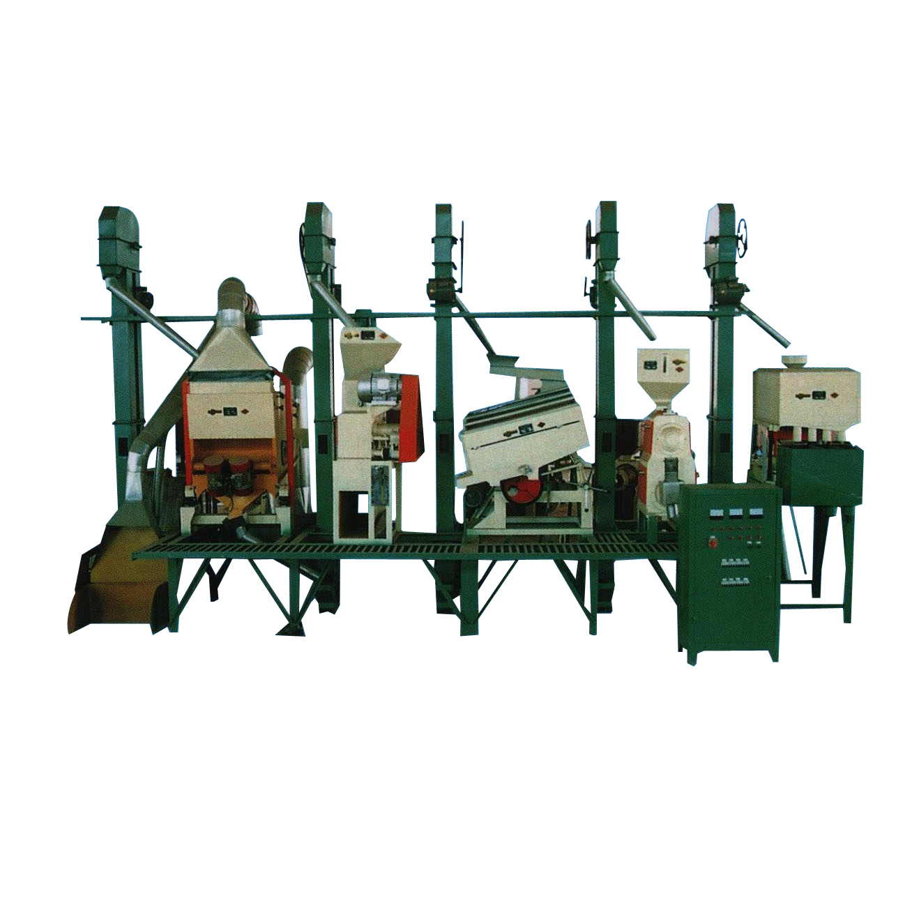 20-30 Ton Integrated Rice Milling System