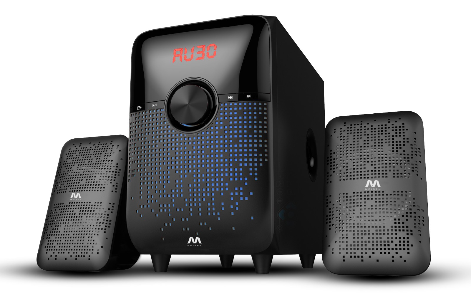 2.1 Channel Multimedia Speaker System with Bluetooth