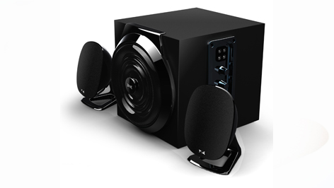2.1 Channel Speaker System with Subwoofer