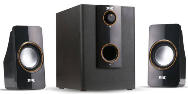 2.1 Channel Speaker System with Subwoofer