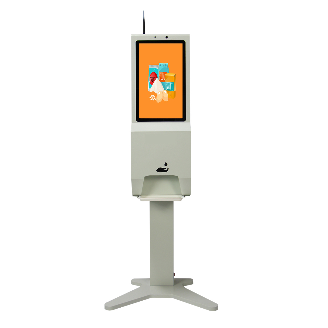 21.5inch advertising dgital signage 4K HD screen face recognition temperature - Image 3