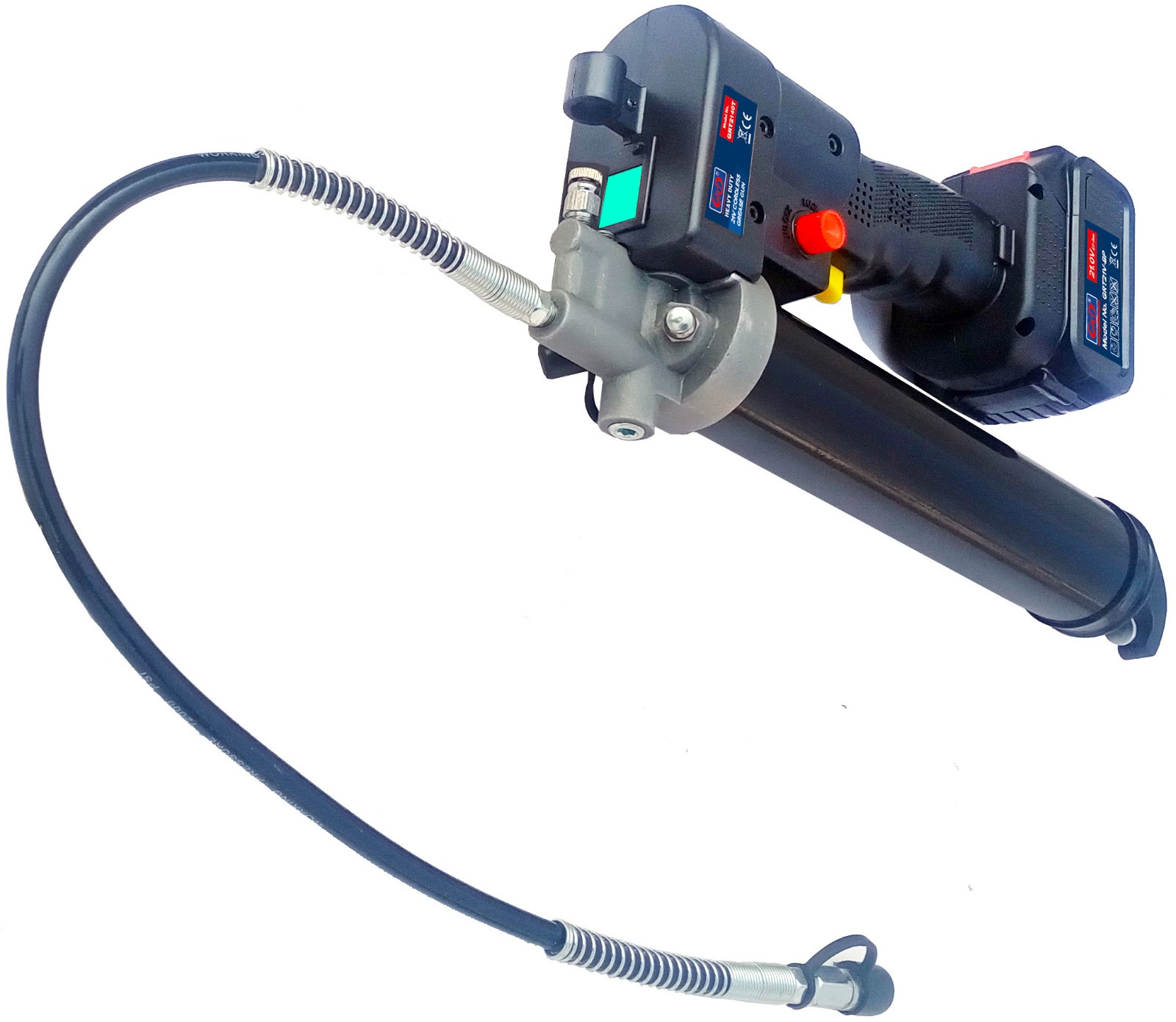 21v cordless grease gun for Americal and Europe market grease cartridge - Image 2