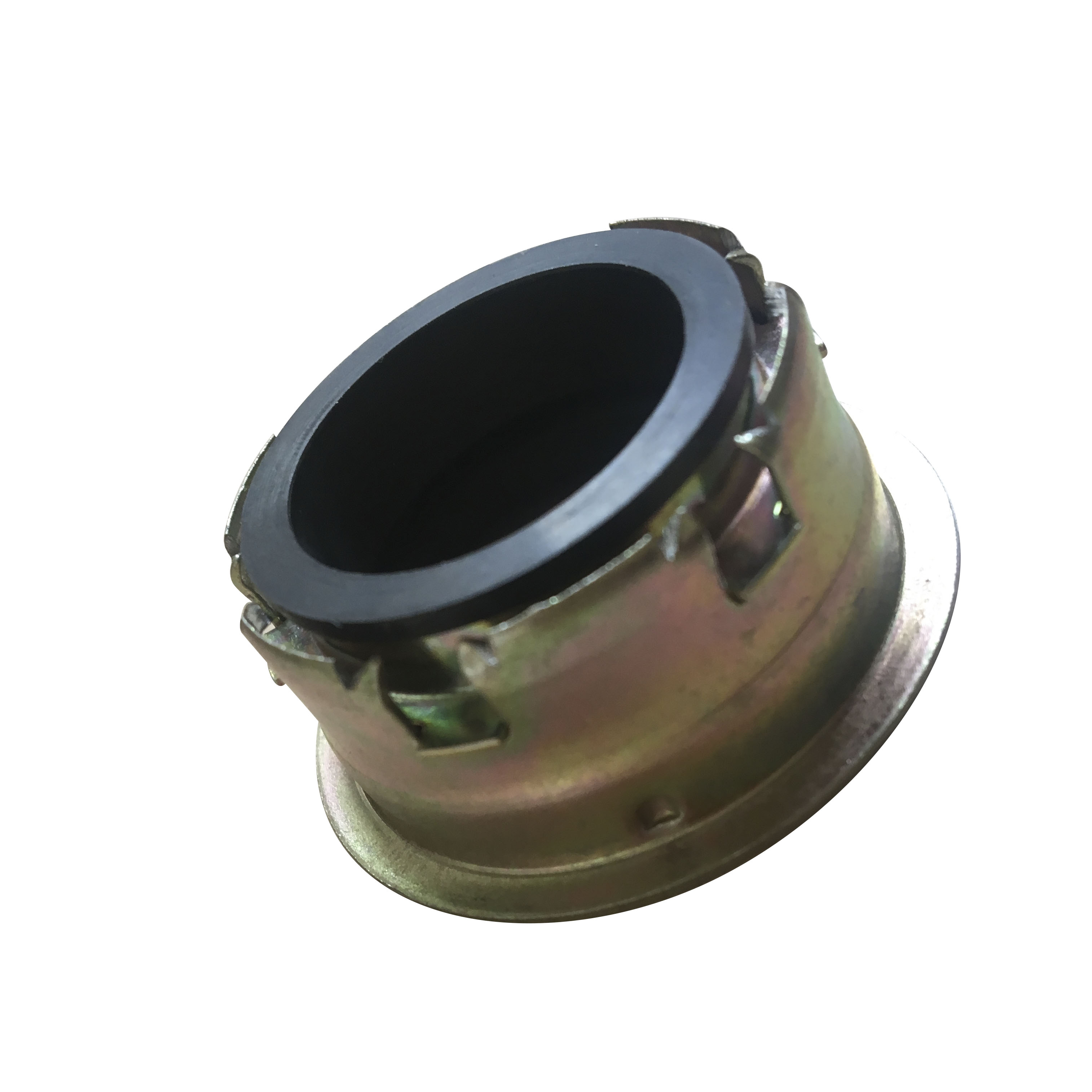 Close-up of mechanical shaft seal components