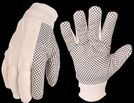 Dotted Grip Work Gloves