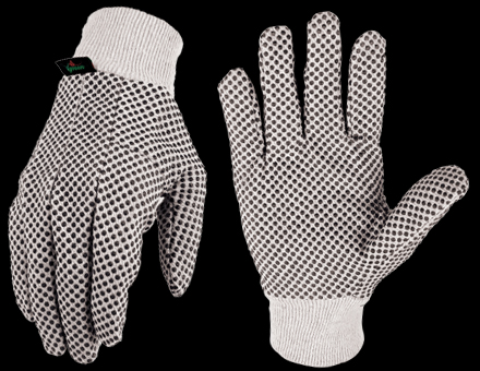 Dotted Grip Work Gloves