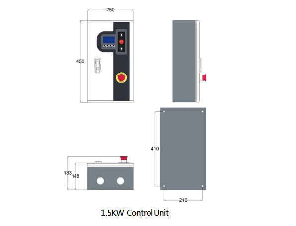 220V 50Hz/60Hz IP65 Servo Motor and Controller - Image 2