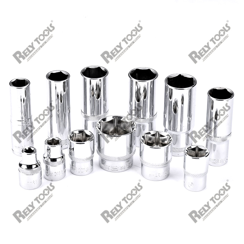 22-Piece 1/2-Inch Drive Socket Set with Ratchet