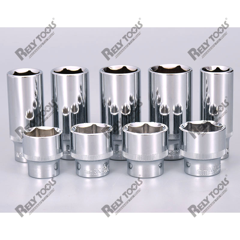 3/8-Inch Drive Ratchet Socket Set - 22 Piece
