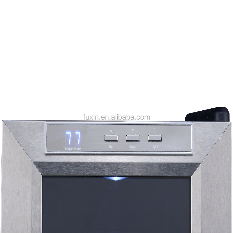 Digital temperature control panel