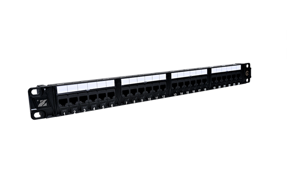 24 Port CAT5e Unshielded Patch Panel