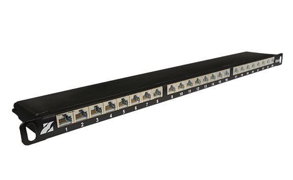 24 Port CAT6 Shielded Network Patch Panel