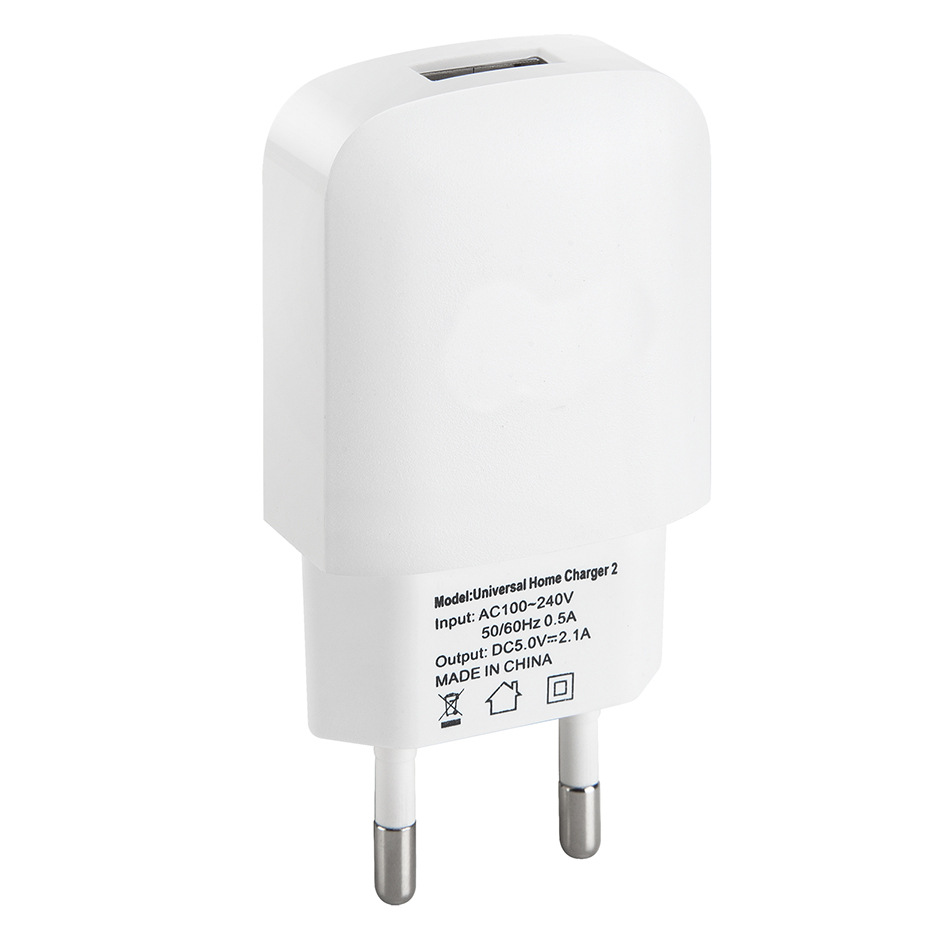 Universal 2.1A USB Travel Charger