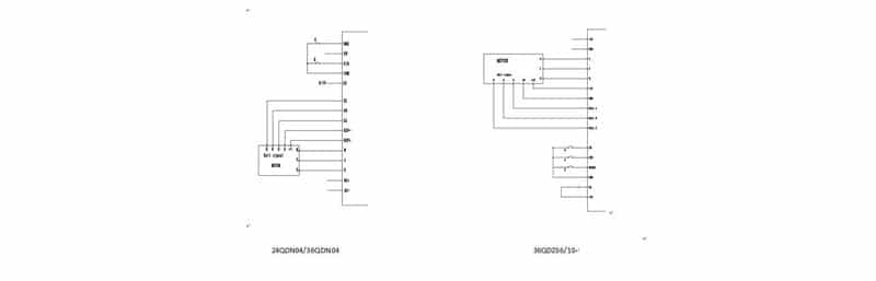 Wiring and connection schematic for BLDC motor driver models