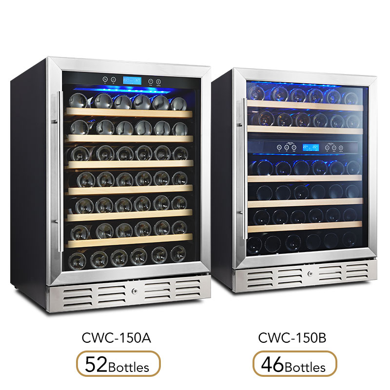24"under-counter compressor wine cooler - Image 2