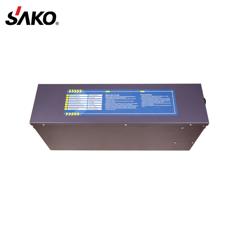 24V 200AH LiFePO4 Lithium Battery Bank with Intelligent BMS and Cell Equalizer Work for 24V Solar - Image 3