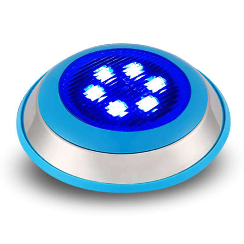 24W IP68 12V RGB Pond Underwater Wall Mounted LED Swimming Pool Light - Image 3