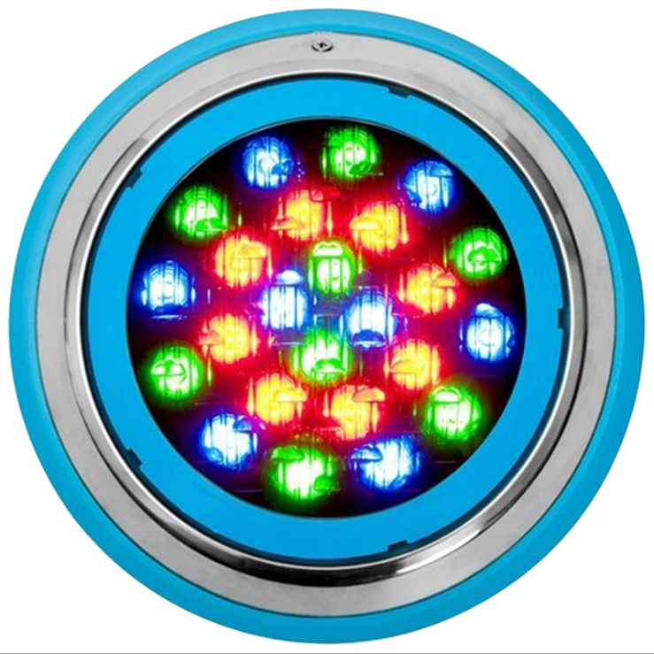 24W IP68 RGB LED Underwater Swimming Pool Light