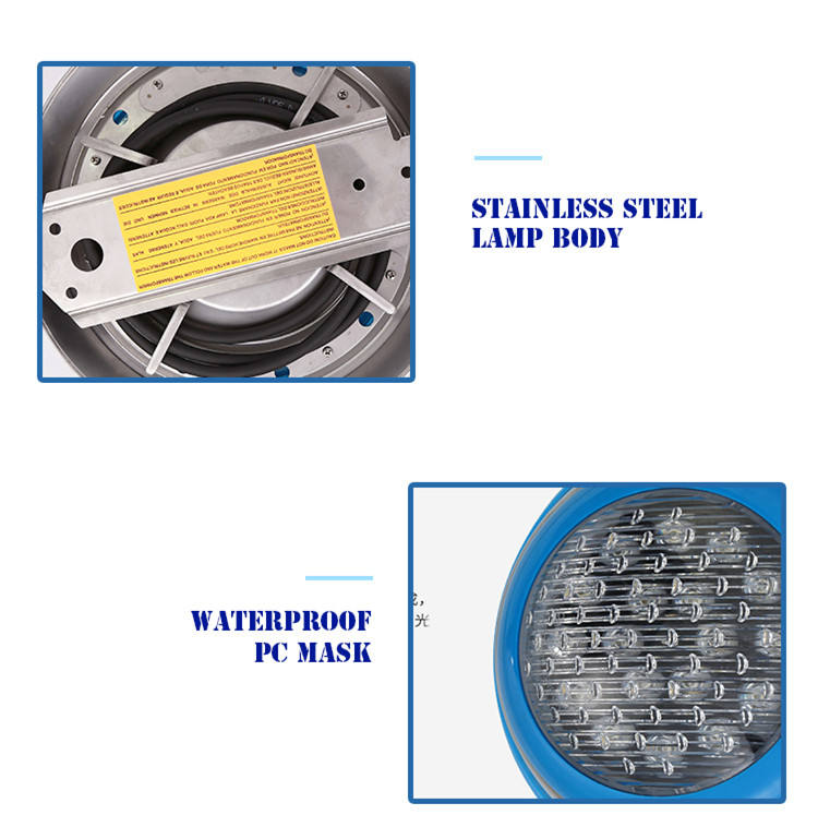 Waterproof stainless steel lamp body