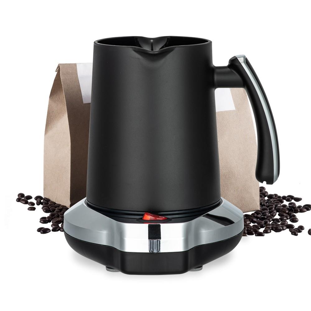 250ML Automatic Turkish Coffee Maker Kettle Machine Cordless Electric Moka Coffee Pot - Image 2