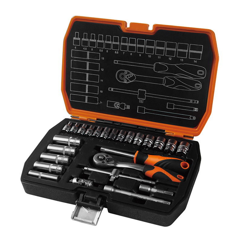25-Piece 1/4-Inch Drive Socket Set